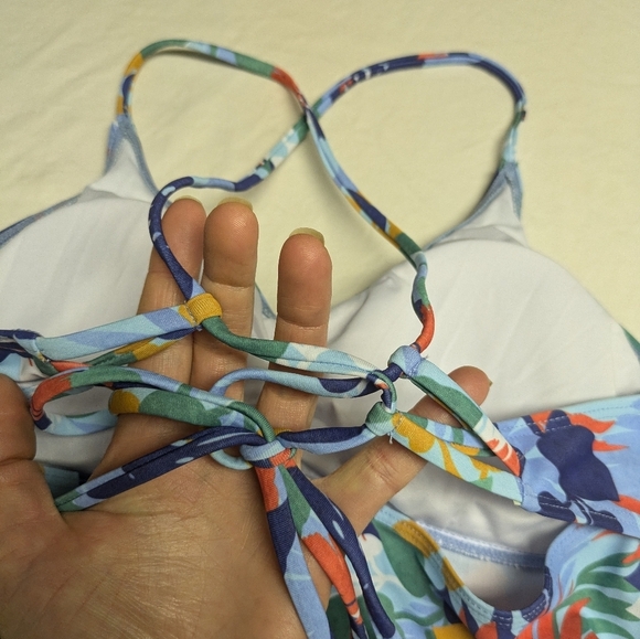 2/$25-Quintsoul Tankini & High Rise Bikini Set Size Small NWOT - Picture 12 of 15